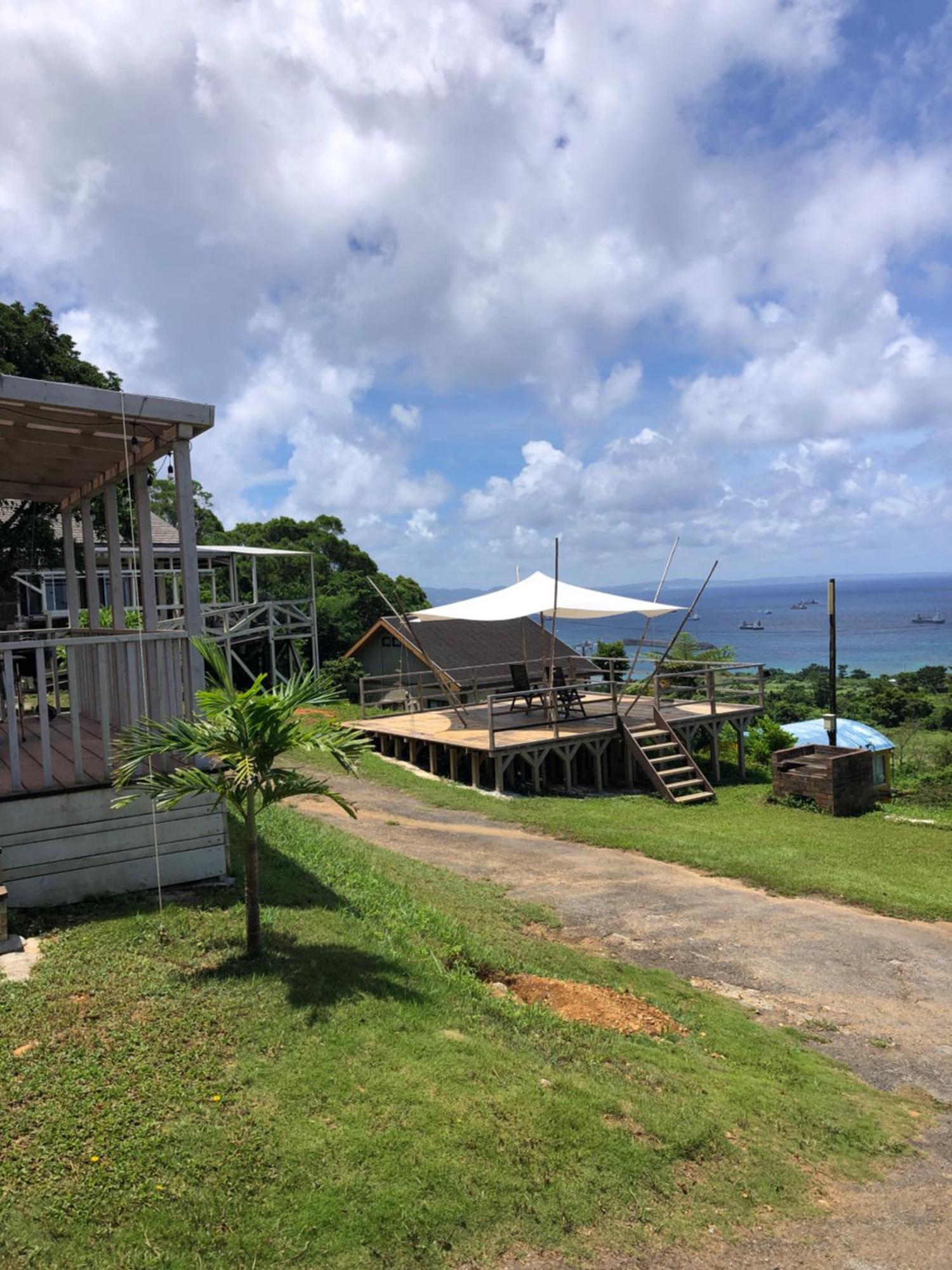 Panorama Ocean View Cottage Motobu Kültér fotó