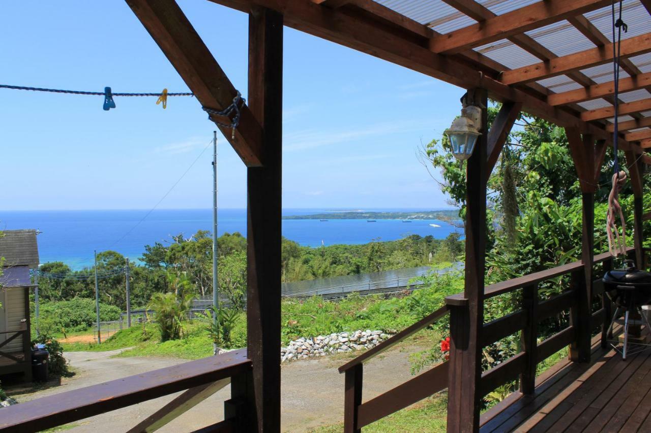 Panorama Ocean View Cottage Motobu Kültér fotó