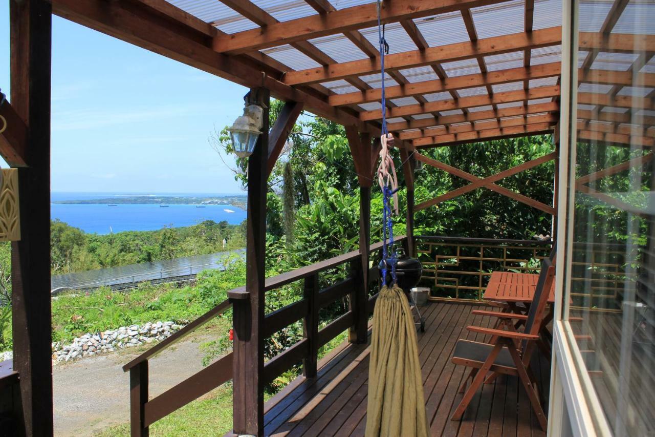 Panorama Ocean View Cottage Motobu Kültér fotó