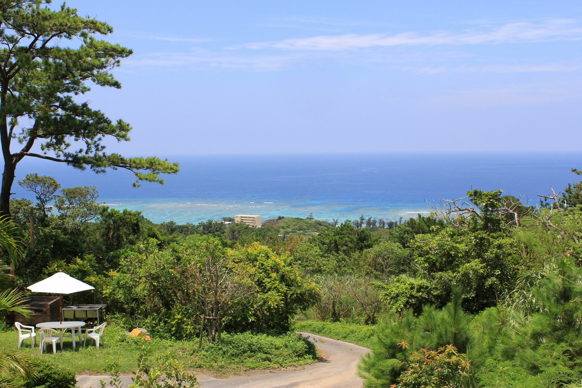 Panorama Ocean View Cottage Motobu Kültér fotó