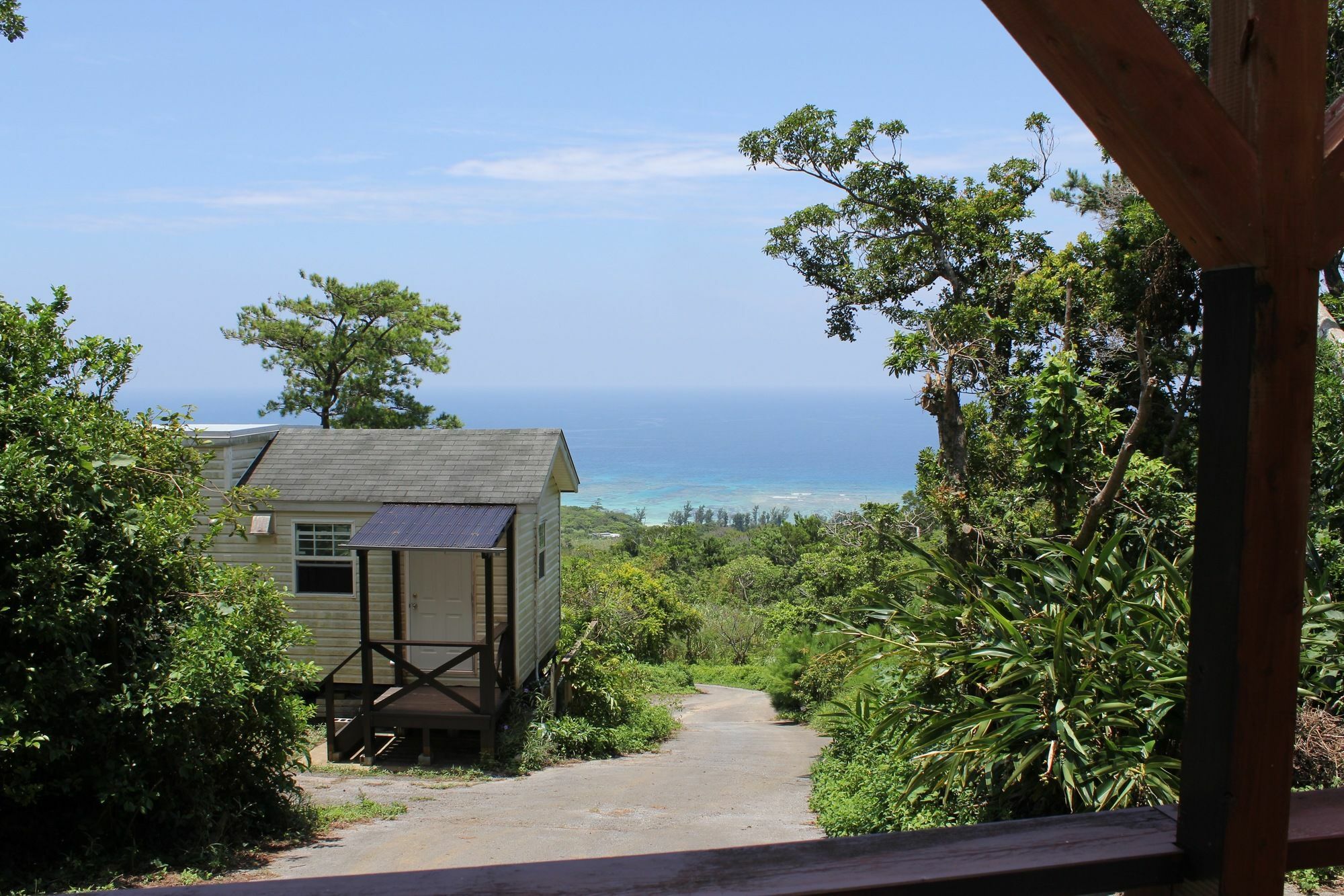 Panorama Ocean View Cottage Motobu Kültér fotó